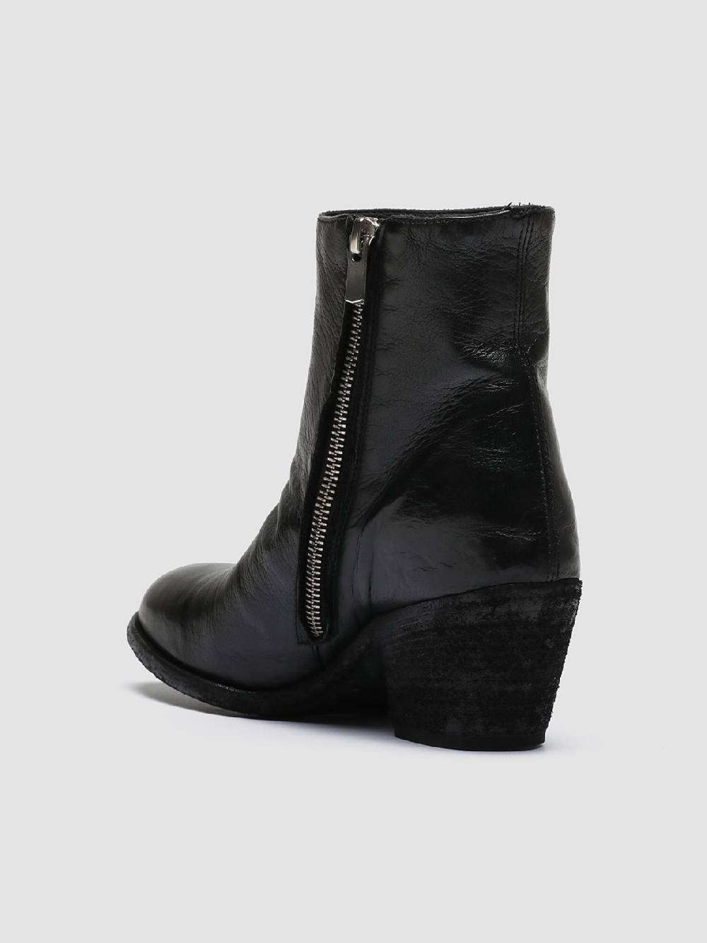 Officine Creative SHERRY 003 Stivaletti in Pelle Nera Offerte