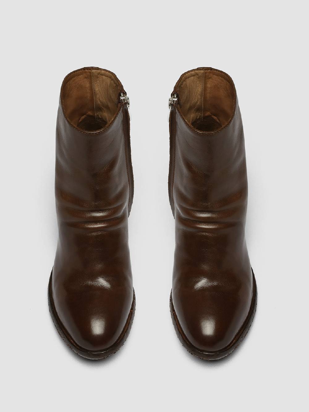 Officine Creative SHERRY 003 Stivaletti in Pelle Marrone Hotsell
