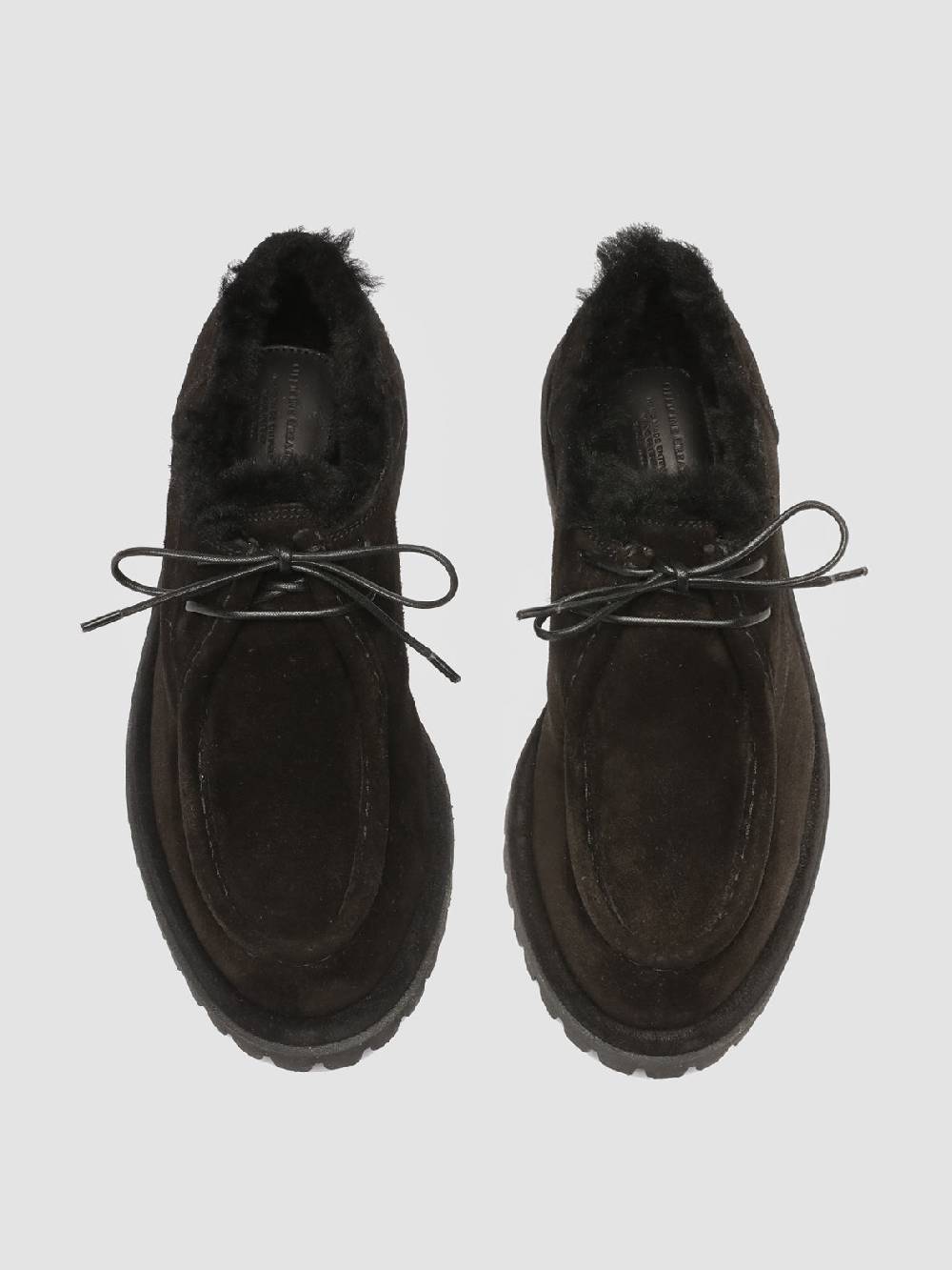 Officine Creative SPECTACULAR W 106 Derby in Pelle Scamosciata Nera I Più Venduti