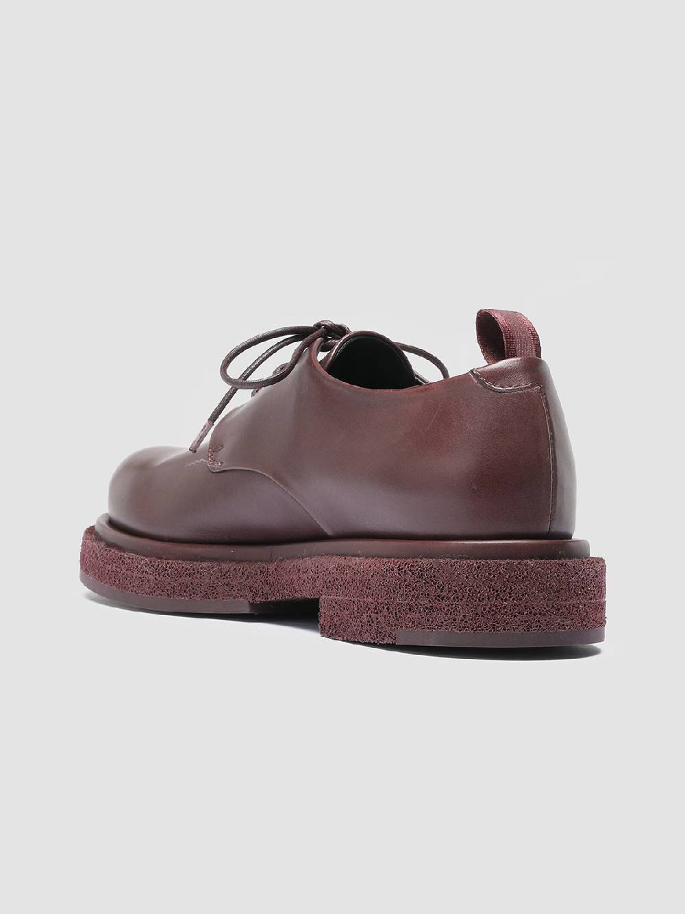 Officine Creative TONAL 100 Derby in Pelle Bordeaux Negozio