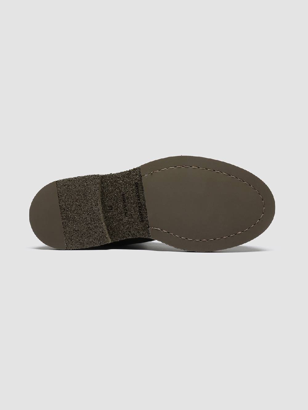 Officine Creative TONAL 105 Stivaletti Chelsea in Pelle Verde Nuova