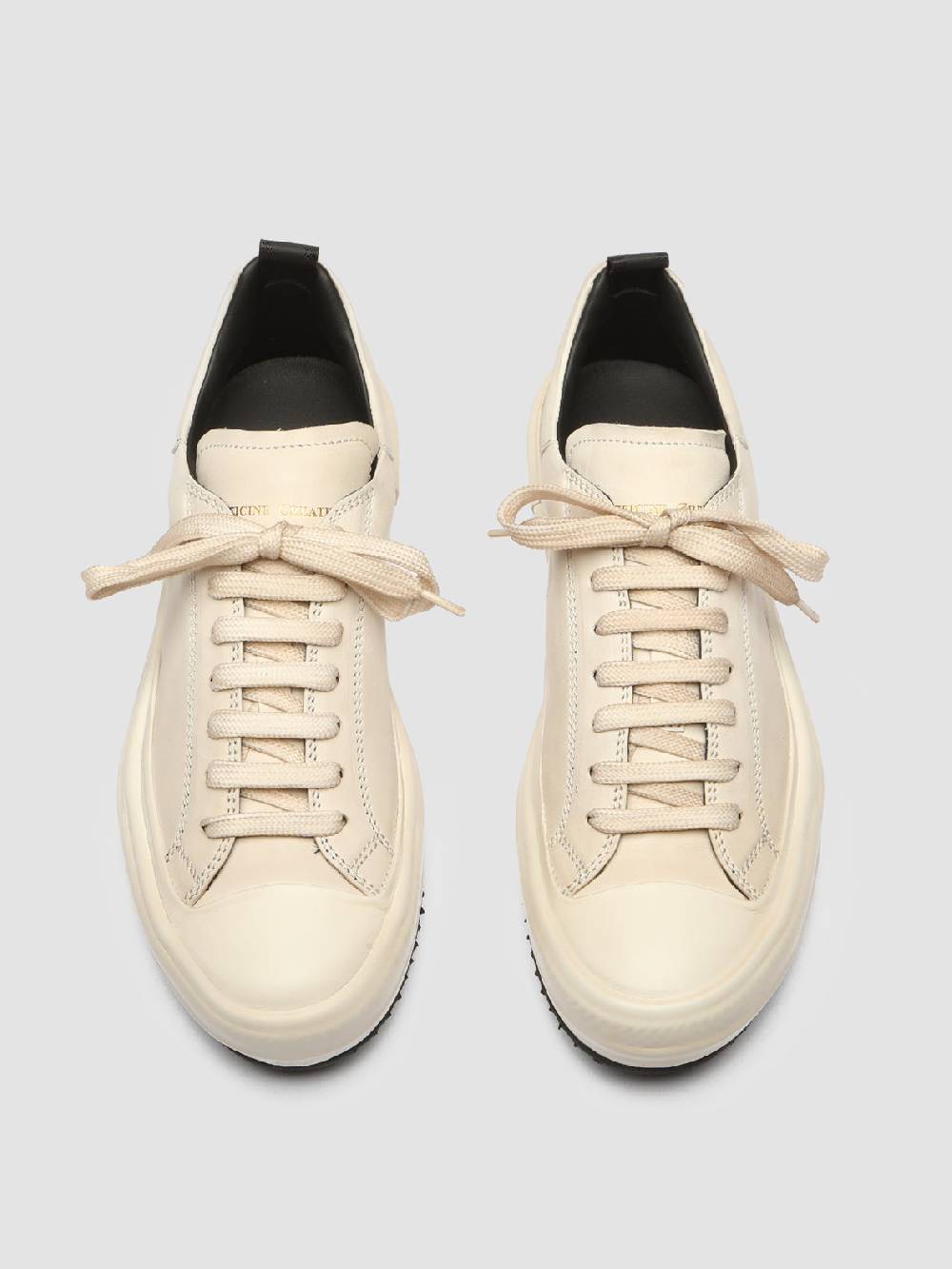 Officine Creative MES 105 Sneaker in Pelle Avorio 2025