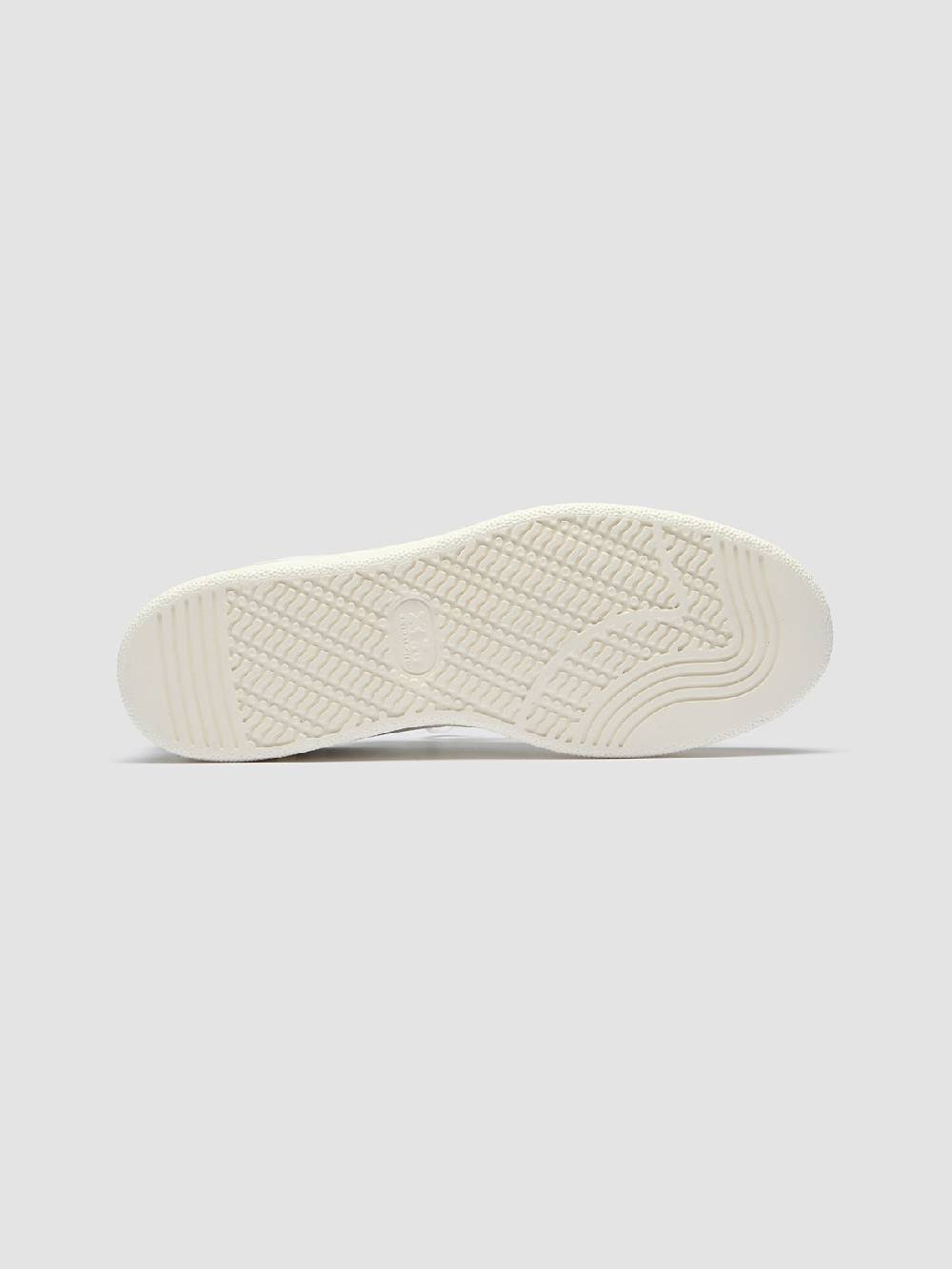 Officine Creative MOWER 110 Sneakers in Pelle e Camoscio Bianco Vendita