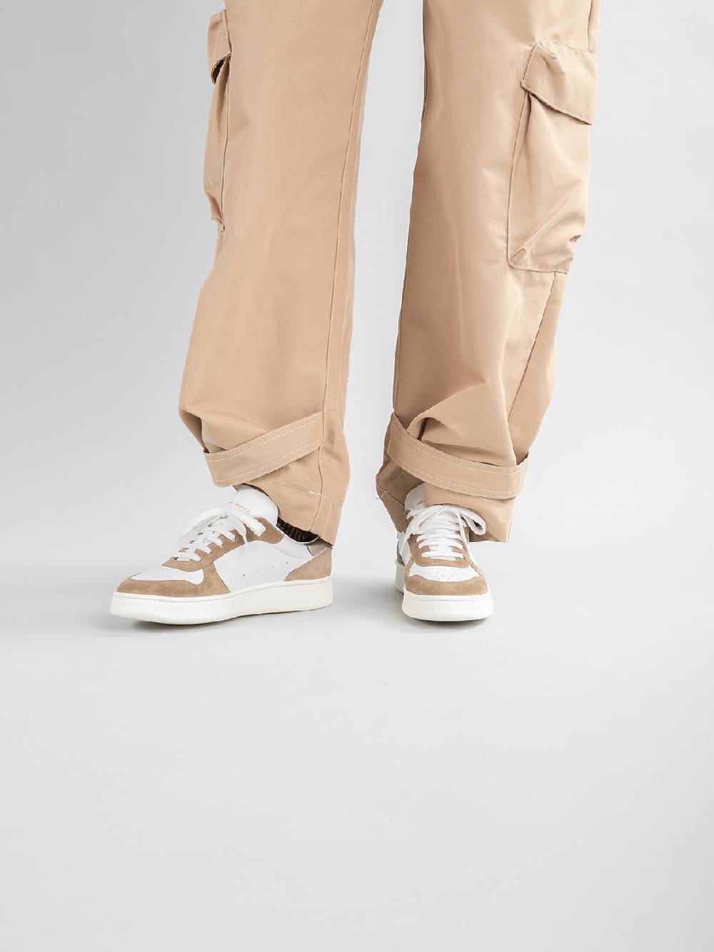 Officine Creative MOWER 110 Sneakers in Pelle Bianca Pezzi Unici