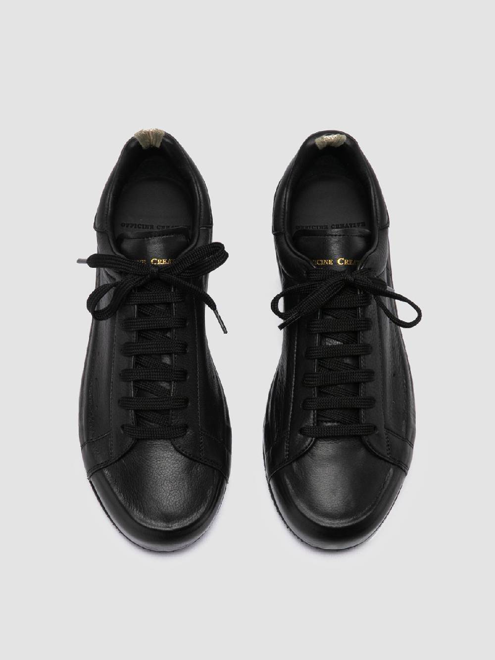 Officine Creative PRIMARY 101 Sneakers in Pelle Nera Acquista Ora