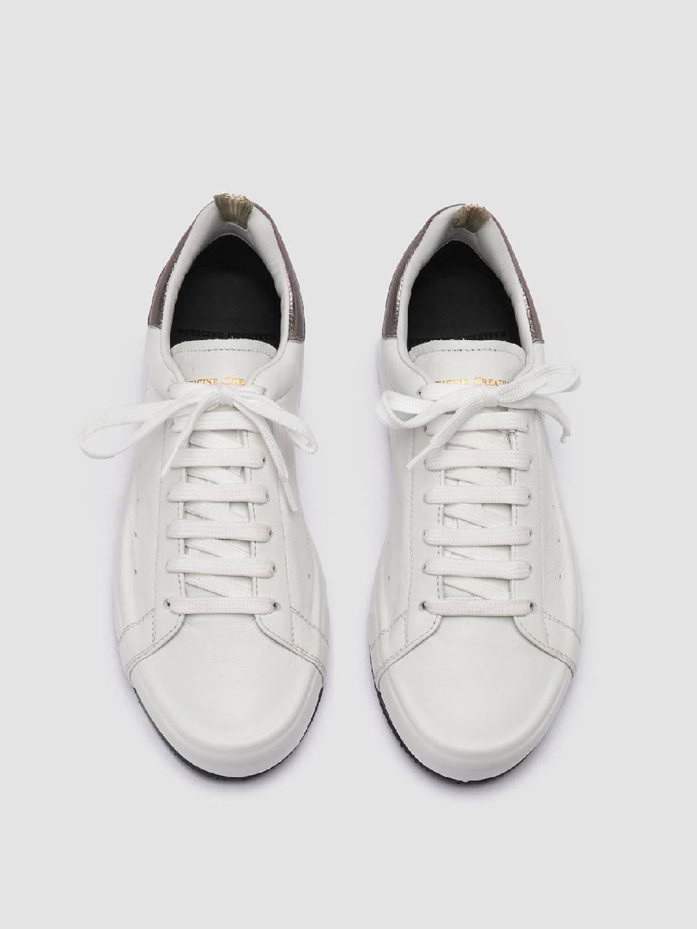 Officine Creative PRIMARY 101 Sneakers in Pelle Bianca Shopping Online