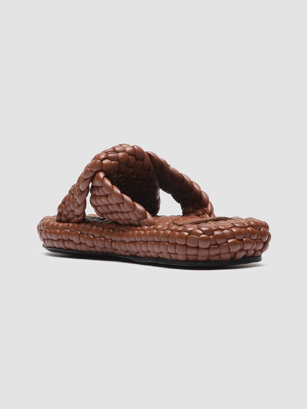 Officine Creative WILLOW 001 Sandali in Pelle Marrone Prezzo Ridotto