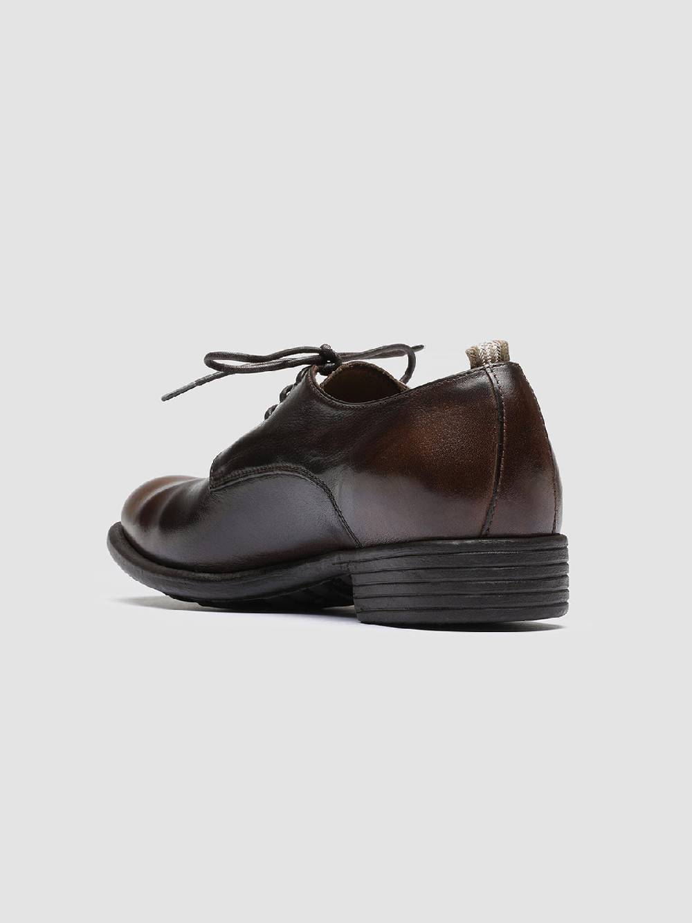 Officine Creative CALIXTE 001 Derby in Pelle Marrone Sconto