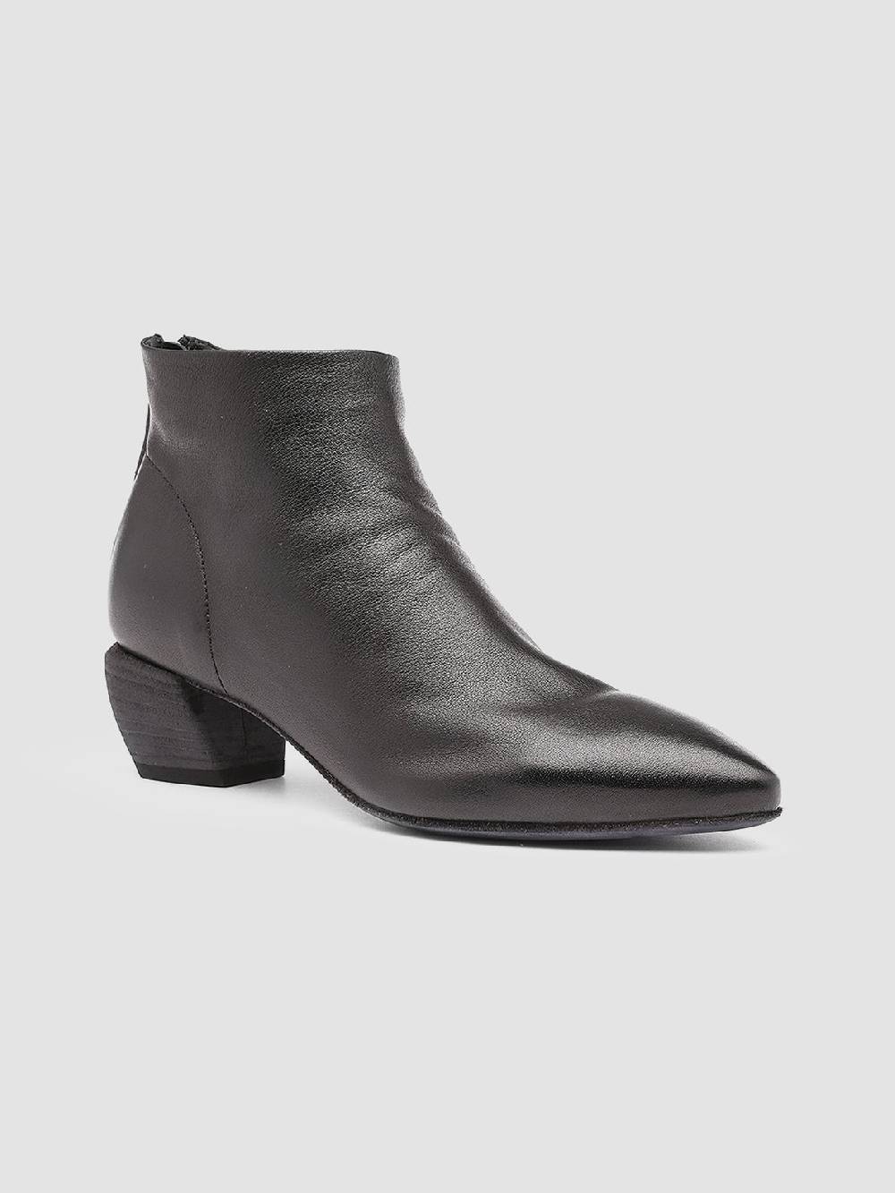 Officine Creative SALLY 001 Stivaletti in Pelle Nera Hotsell