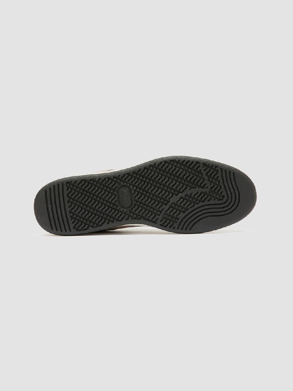 Officine Creative THE ANSWER 102 Sneaker Basse in Nabuk Marrone Saldi Di Fabbrica