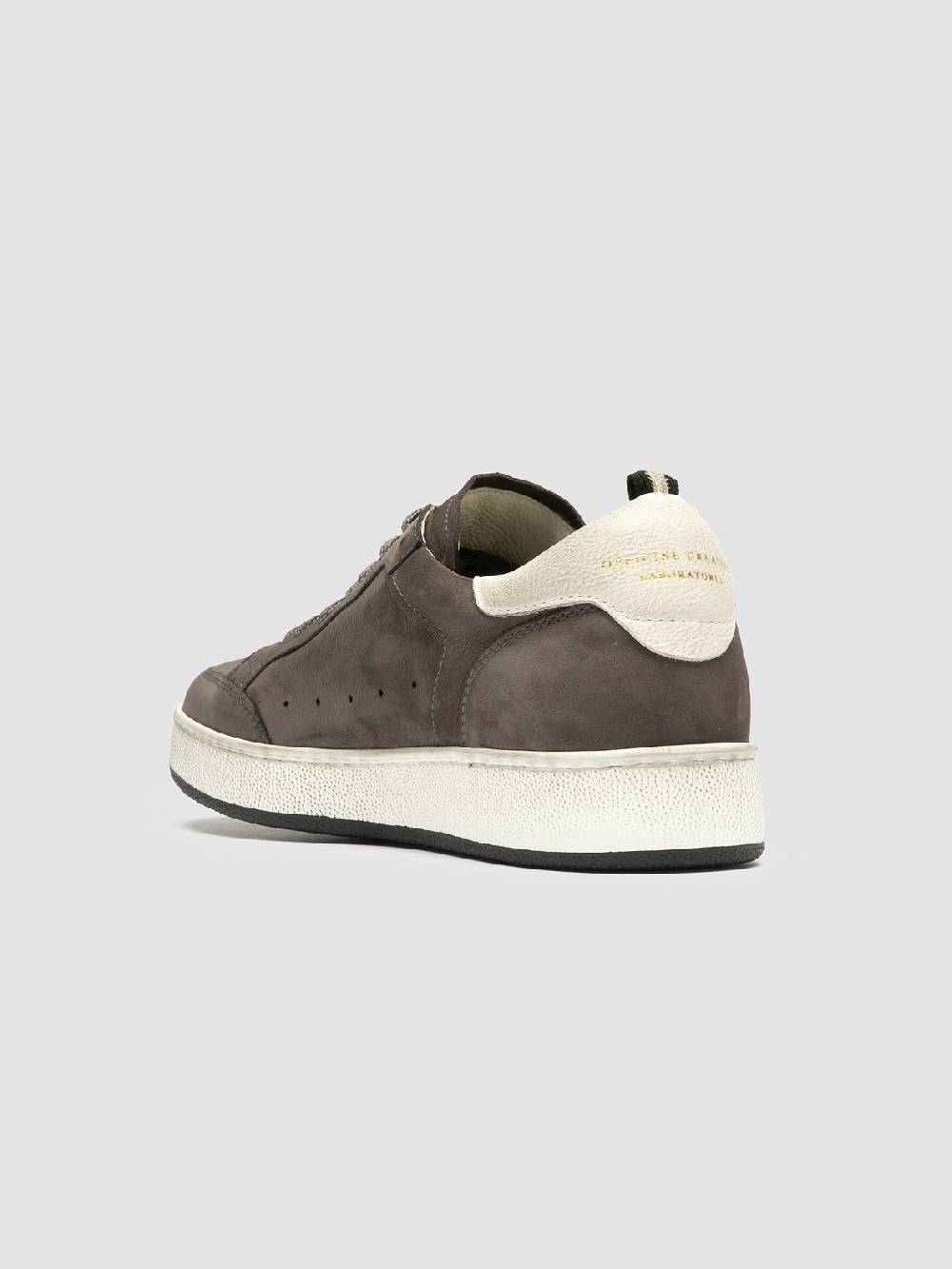 Officine Creative THE ANSWER 102 Sneaker Basse in Nabuk Grigio I Più Venduti