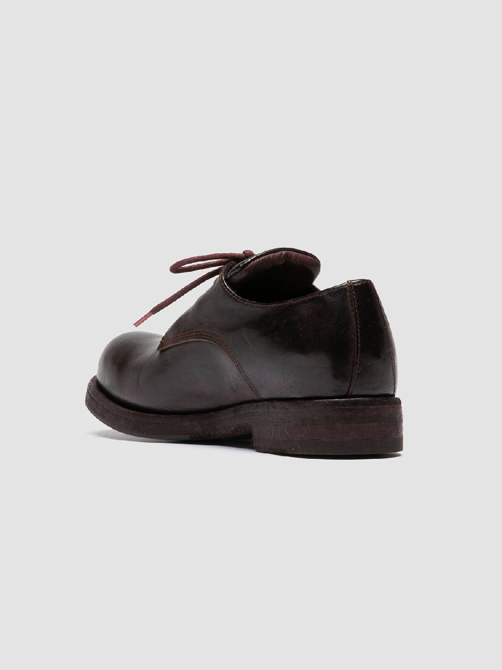 Officine Creative BULLA DD 301 Derby in Pelle Marrone Nuova