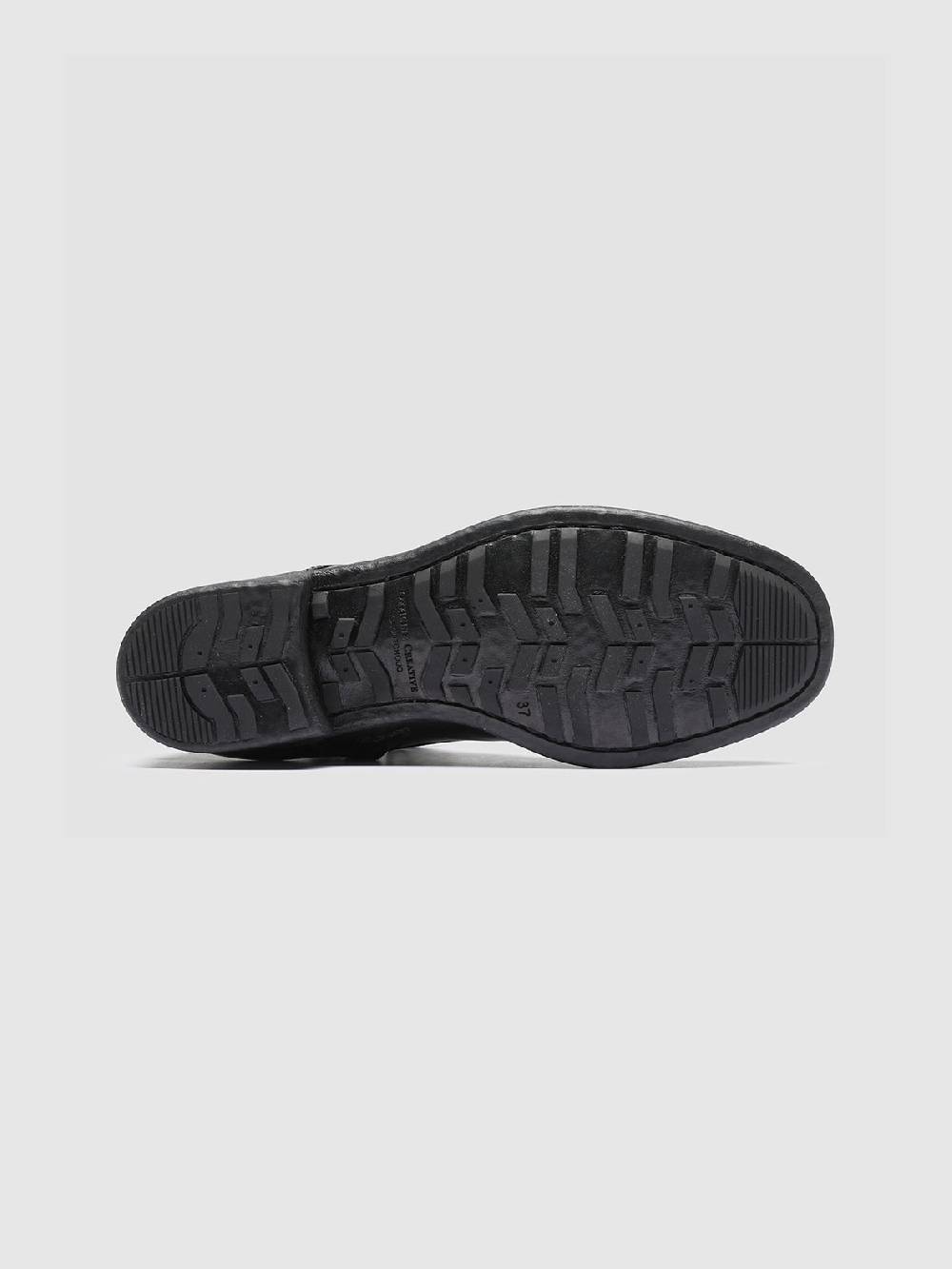 Officine Creative CALIXTE 002 Stivali in Pelle Nera con Zip 2025