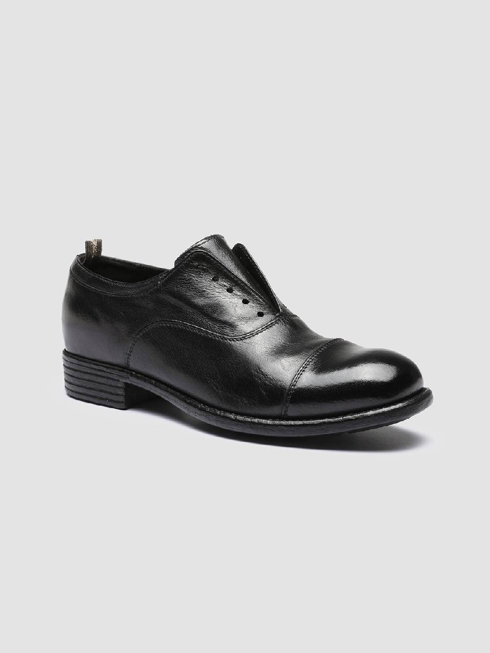 Officine Creative CALIXTE 003 Oxford in Pelle Nera Italia