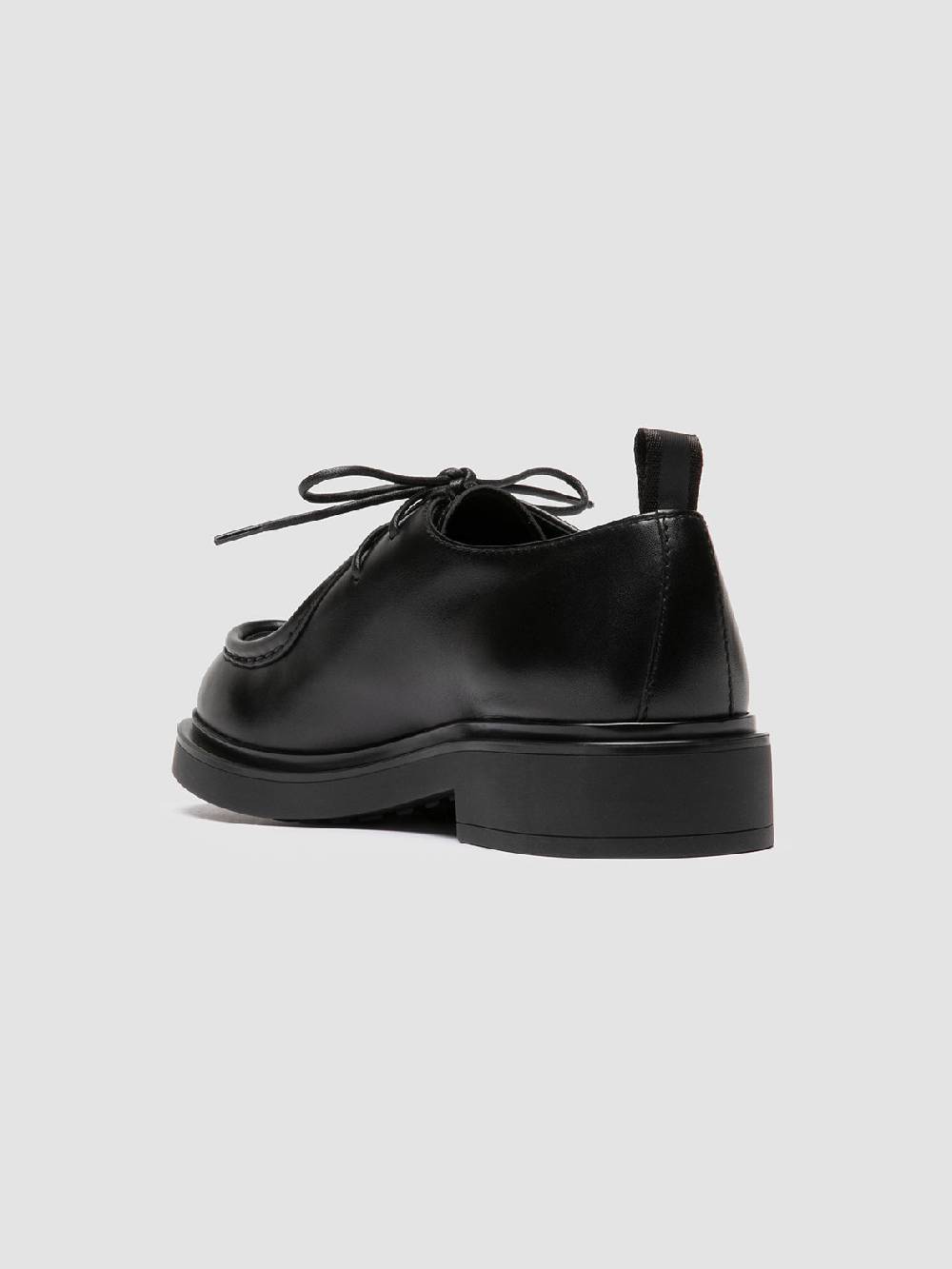 Officine Creative ENGINEER 102 Derby in Pelle Nera Soddisfazione Garantita