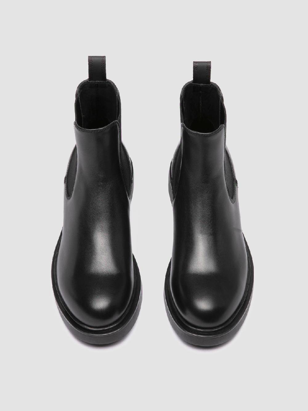 Officine Creative ENGINEER 107 Stivaletti Chelsea in Pelle Nera Qualità Garantita