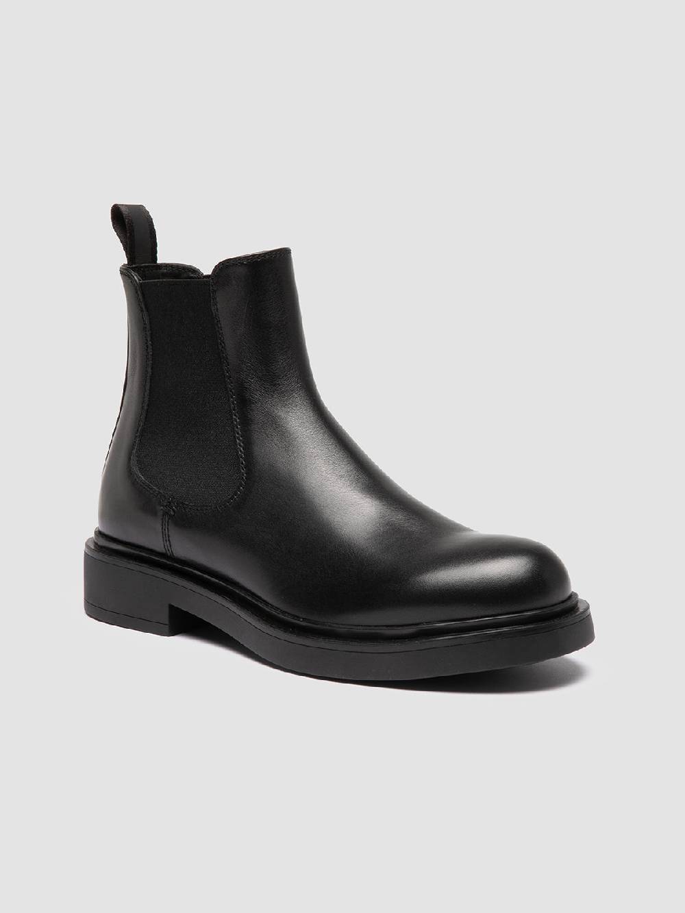 Officine Creative ENGINEER 107 Stivaletti Chelsea in Pelle Nera Qualità Garantita