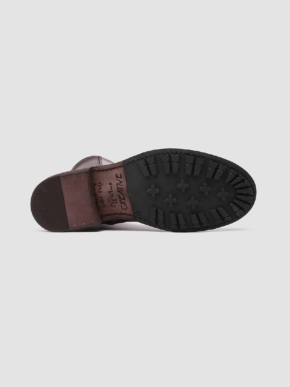 Officine Creative LEGRAND 203 Stivaletti in Pelle Marrone Shopping Online