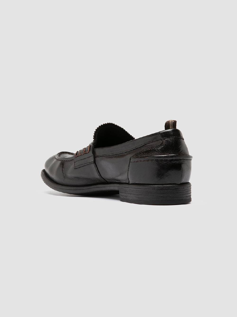Officine Creative CHRONICLE 144 Mocassini Penny Loafer in Pelle Marrone Shopping online