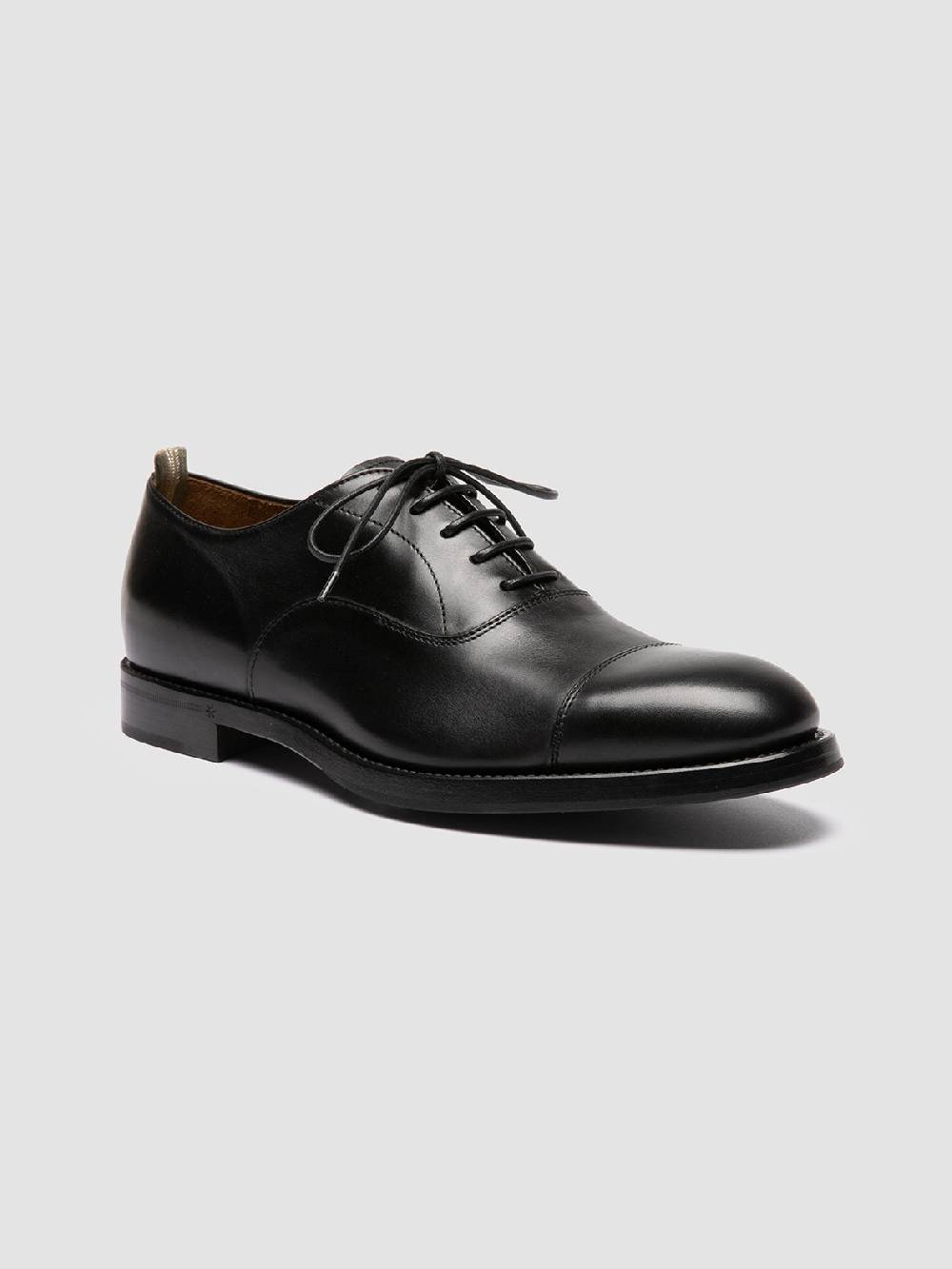 Officine Creative CONSULTANT 003 Oxford in Pelle Nera Offerta esclusiva