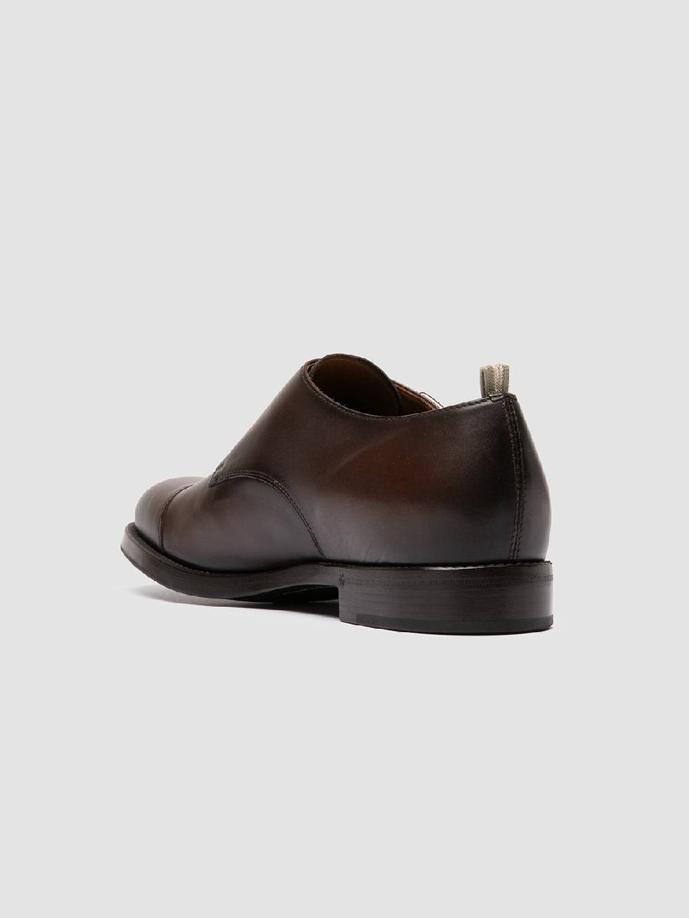 Officine Creative CONSULTANT 004 Monk Strap in Pelle Marrone Cyber Monday
