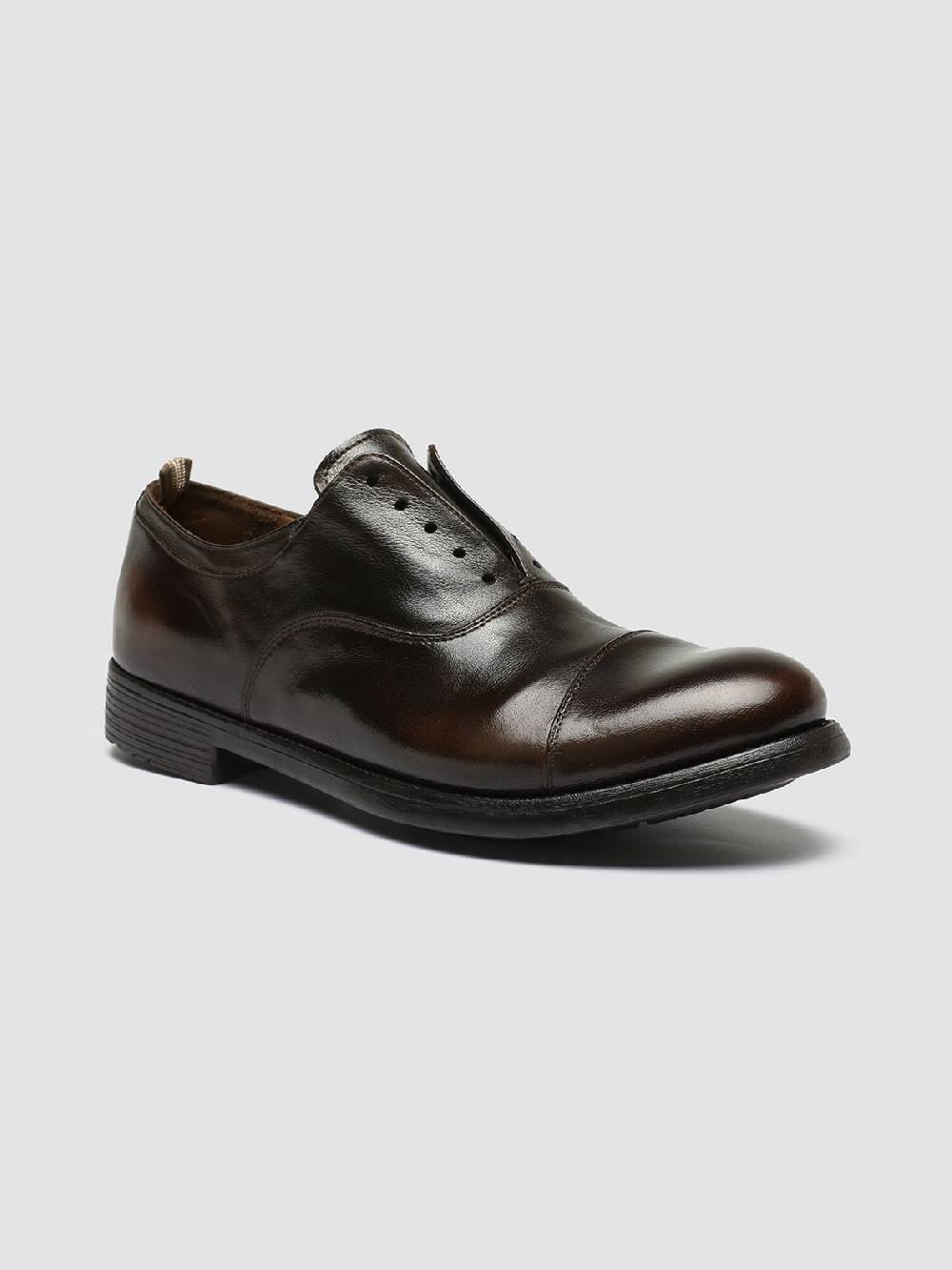 Officine Creative HIVE 004 Scarpe Oxford in Pelle Marrone Offerta Anniversario