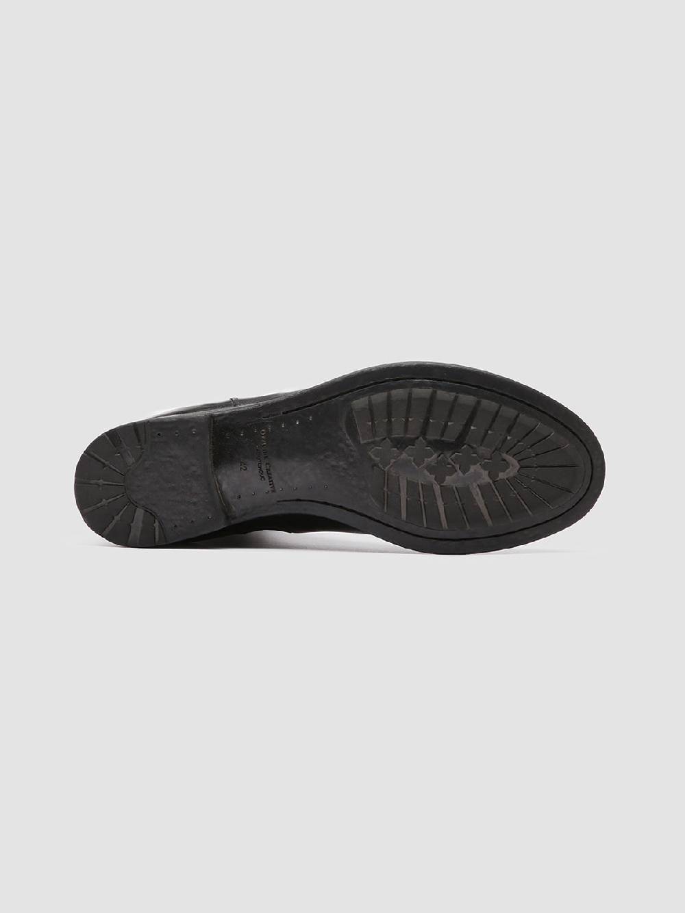 Officine Creative HIVE 007 Stivaletti Chelsea in Pelle Nera Offerta migliore