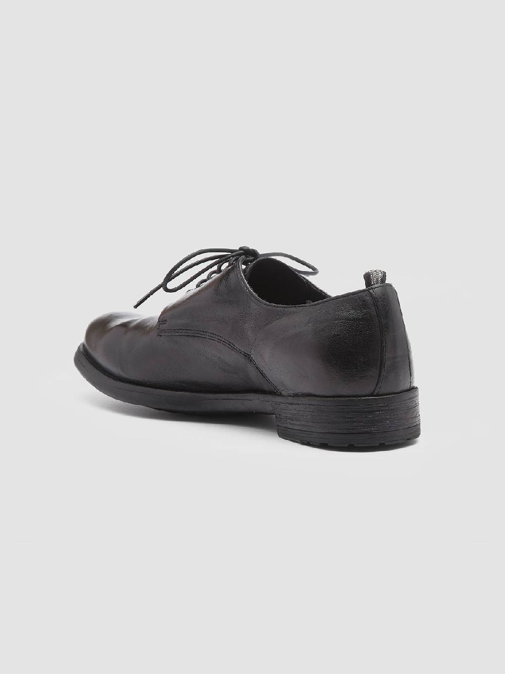Officine Creative HIVE 008 Derby in Pelle Nera Latest fashion