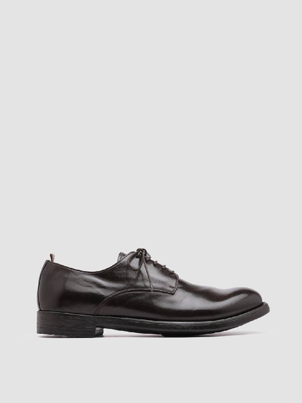 Officine Creative HIVE 008 Derby in Pelle Marrone Online Outlet