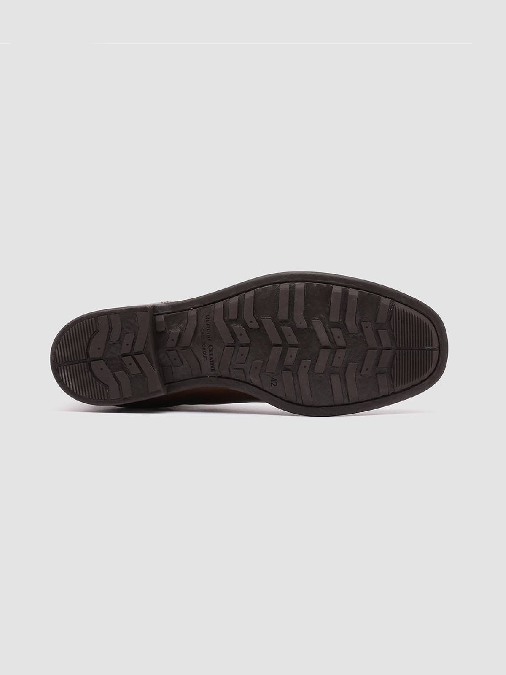 Officine Creative CHRONICLE 002 Stivaletti Chelsea in Pelle Marrone ACQUISTA ORA