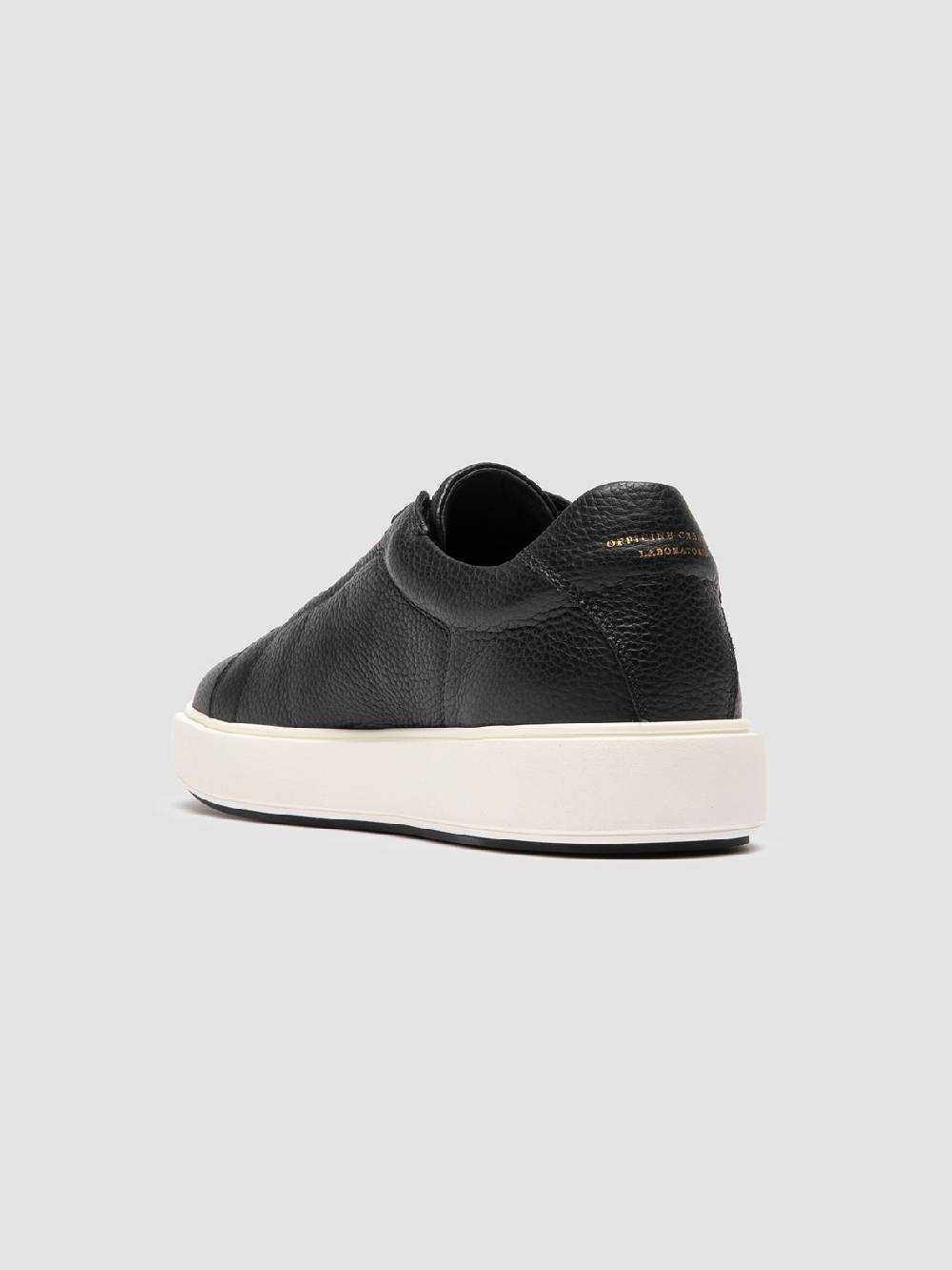 Officine Creative SLOUCH 001 Sneaker Basse in Pelle Blu Fino al 65% di sconto
