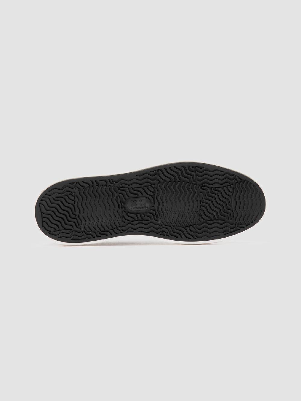 Officine Creative SLOUCH 001 Sneaker Basse in Pelle Blu Fino al 65% di sconto