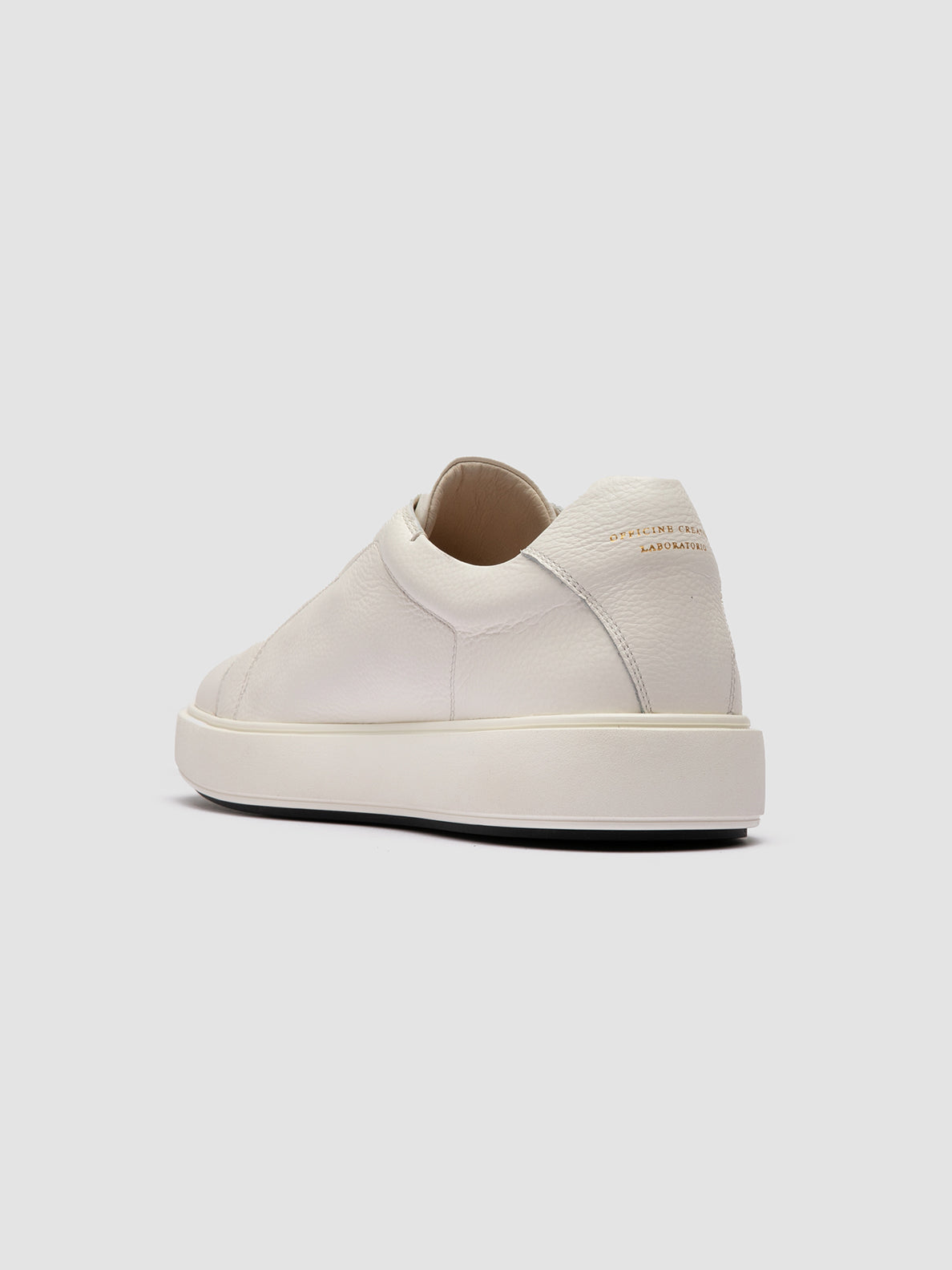 Officine Creative SLOUCH 001 Sneaker Basse in Pelle Bianca Only for today