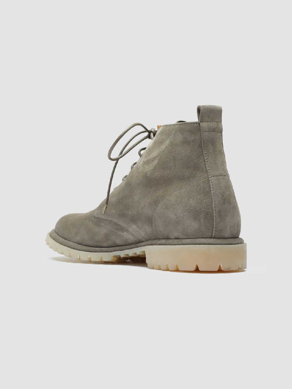 Officine Creative SPECTACULAR 002 Stivali in Pelle Scamosciata Tortora con allacciatura 50% di sconto con spedizione gratuita