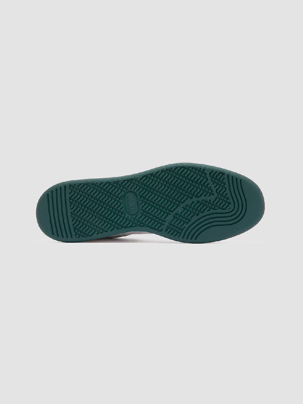 Officine Creative THE ANSWER 001 Sneaker Basse in Camoscio e Pelle Bianca Esporta salva