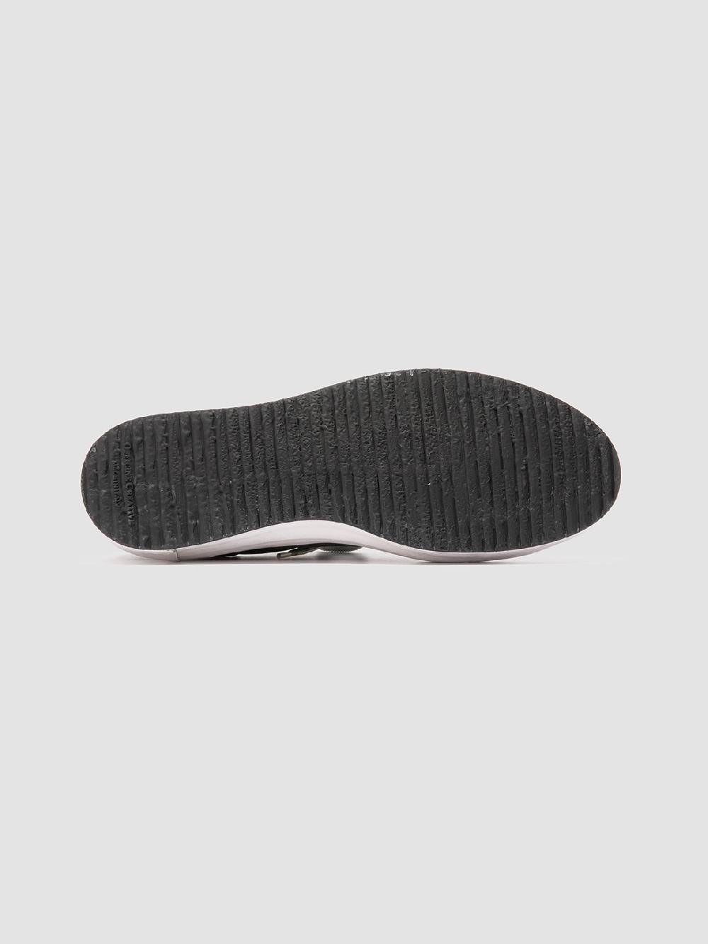 Officine Creative MES DD 001 Sneaker Basse in Pelle Grigia Nuovo