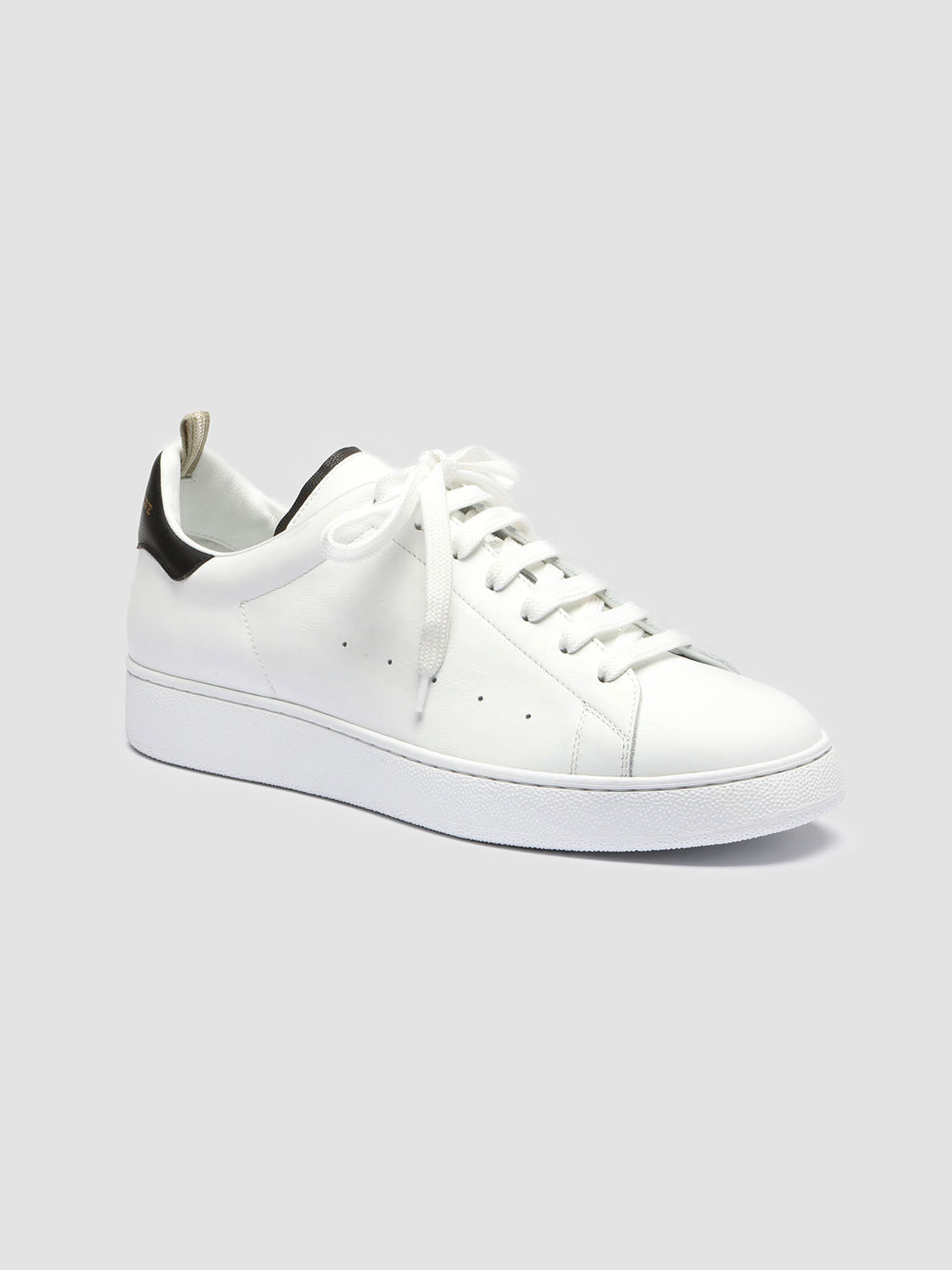 Officine Creative MOWER 005 Sneakers in Pelle Bianca Pezzi Unici