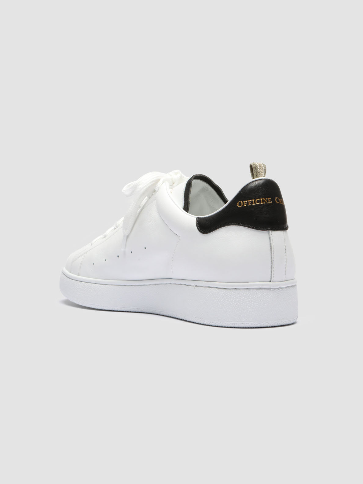 Officine Creative MOWER 005 Sneakers in Pelle Bianca Pezzi Unici