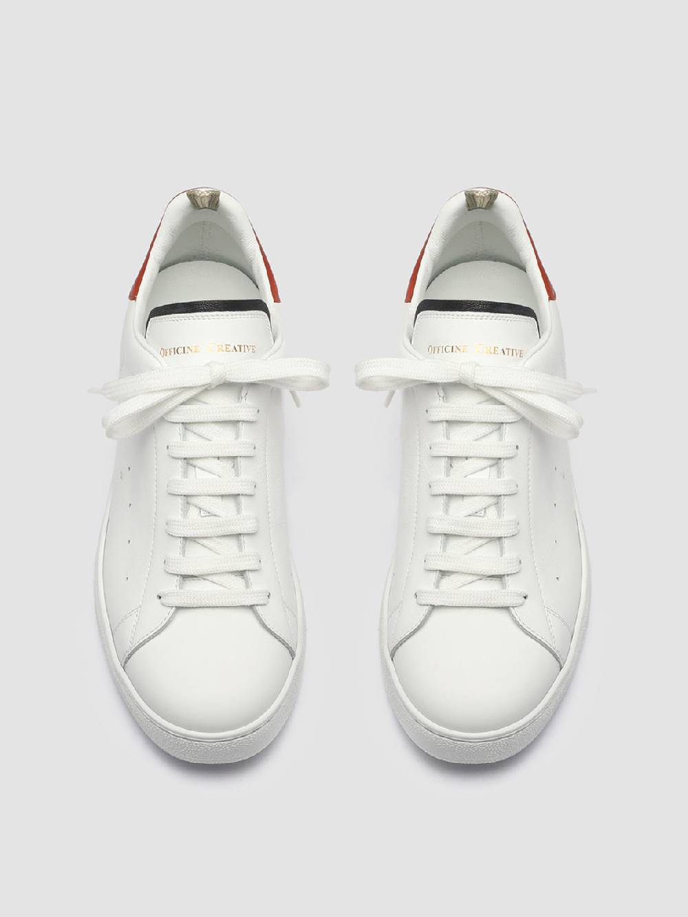 Officine Creative MOVER 005 Sneakers in Pelle Bianca Soddisfazione Garantita