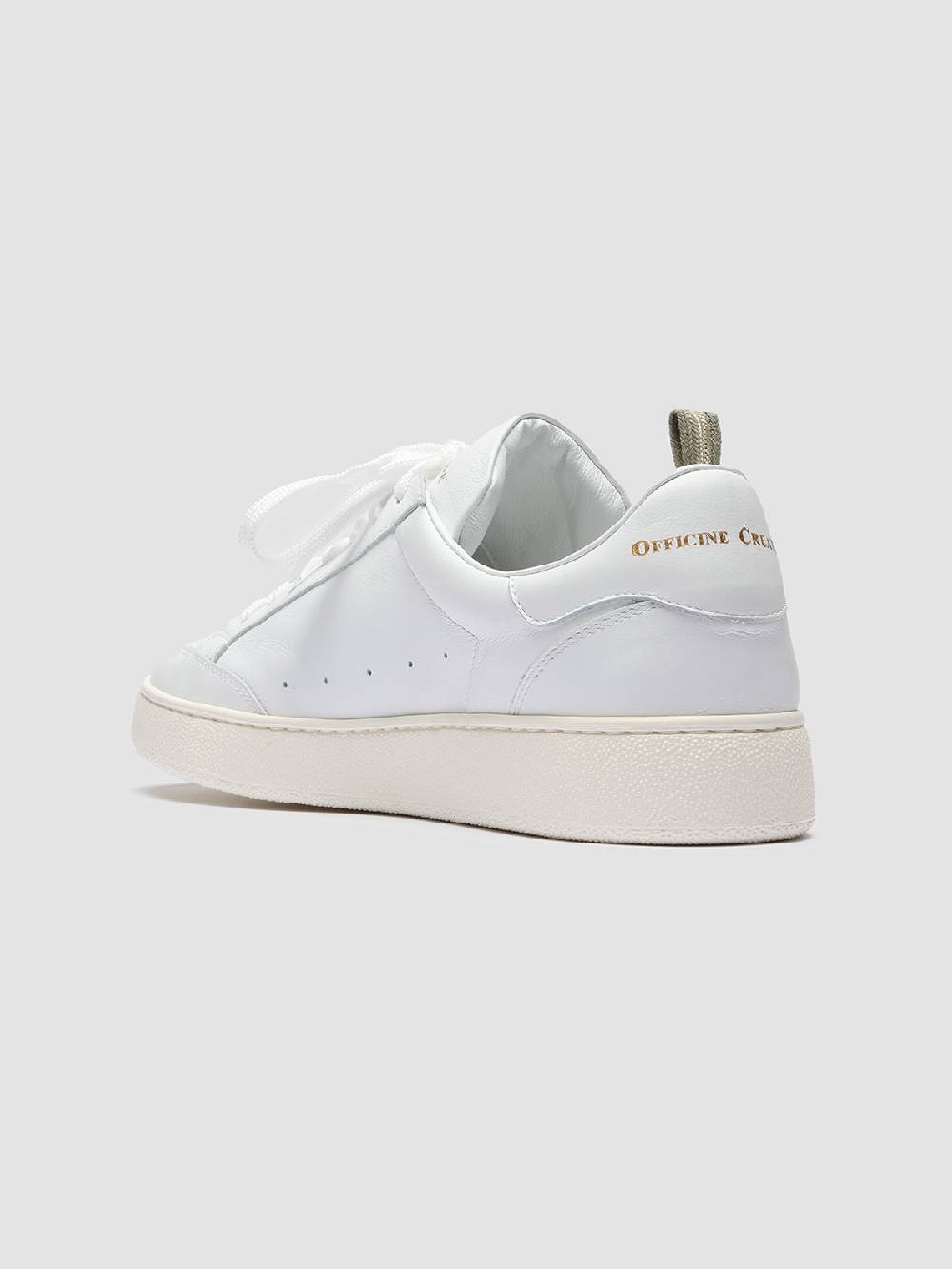 Officine Creative MOWER 007 Sneakers in Pelle Bianca Qualità Garantita
