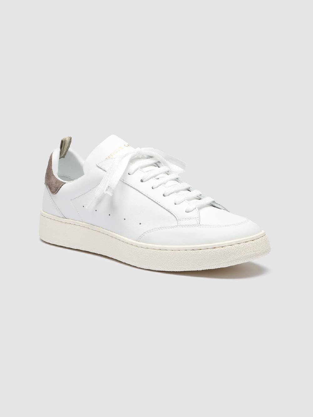 Officine Creative MOWER 007 Sneakers in Pelle Bianca Negozi Online