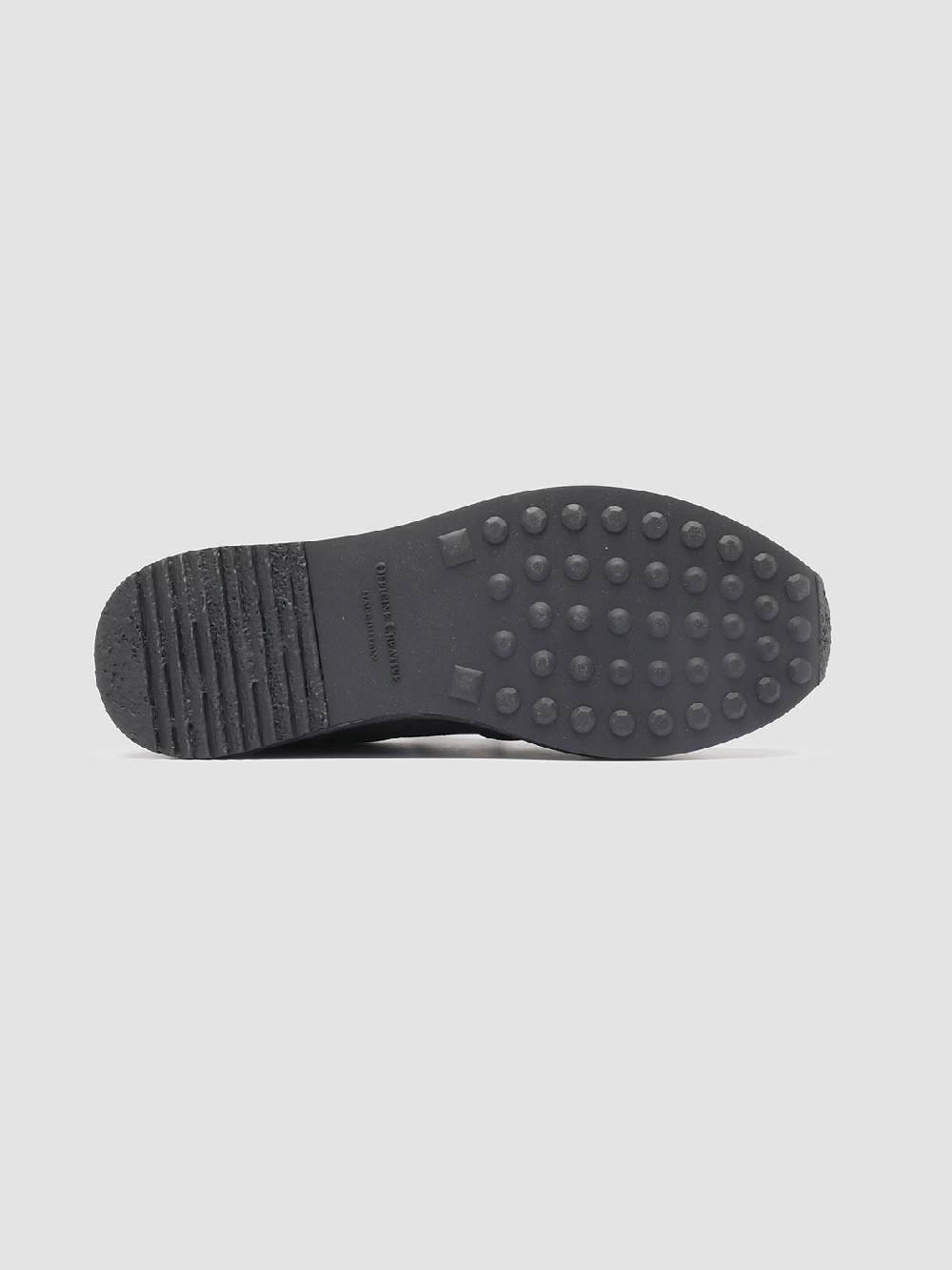 Officine Creative RACE LUX 003 Sneakers in Pelle aerografata Verde Promozione Limitata