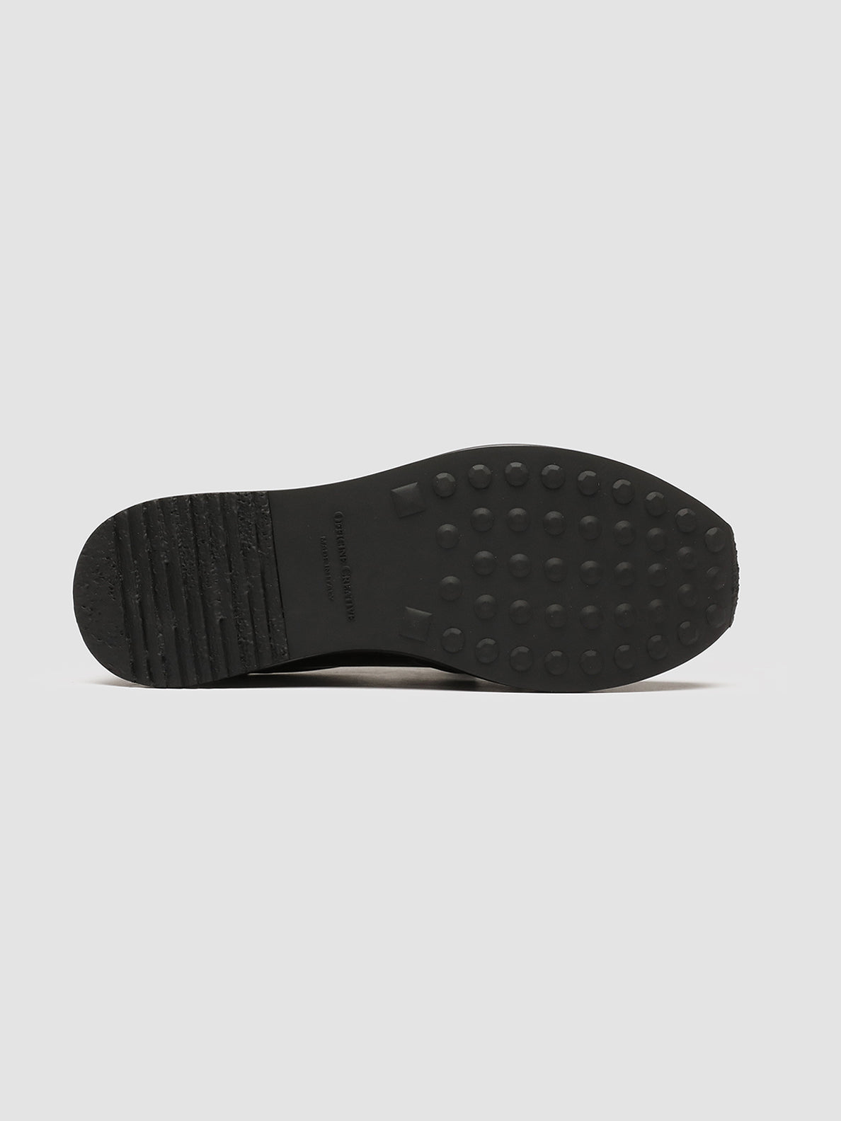 Officine Creative RACE LUX 003 Sneakers in Pelle aerografata Grigia Fino Al -60%