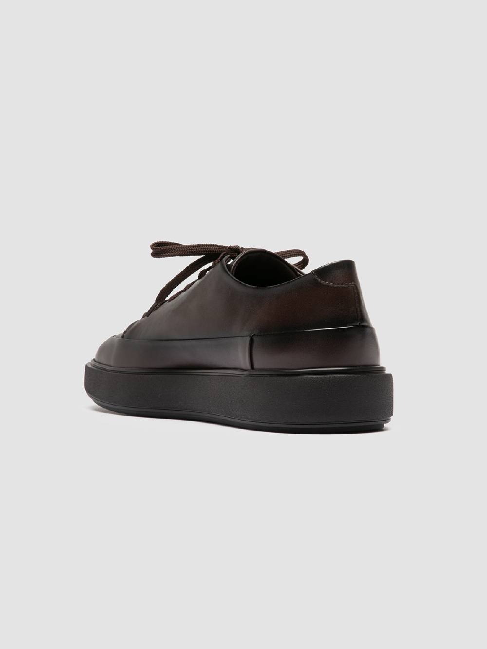 Officine Creative RELEASE 001 Sneaker Basse in Pelle Marrone Affare Del Giorno