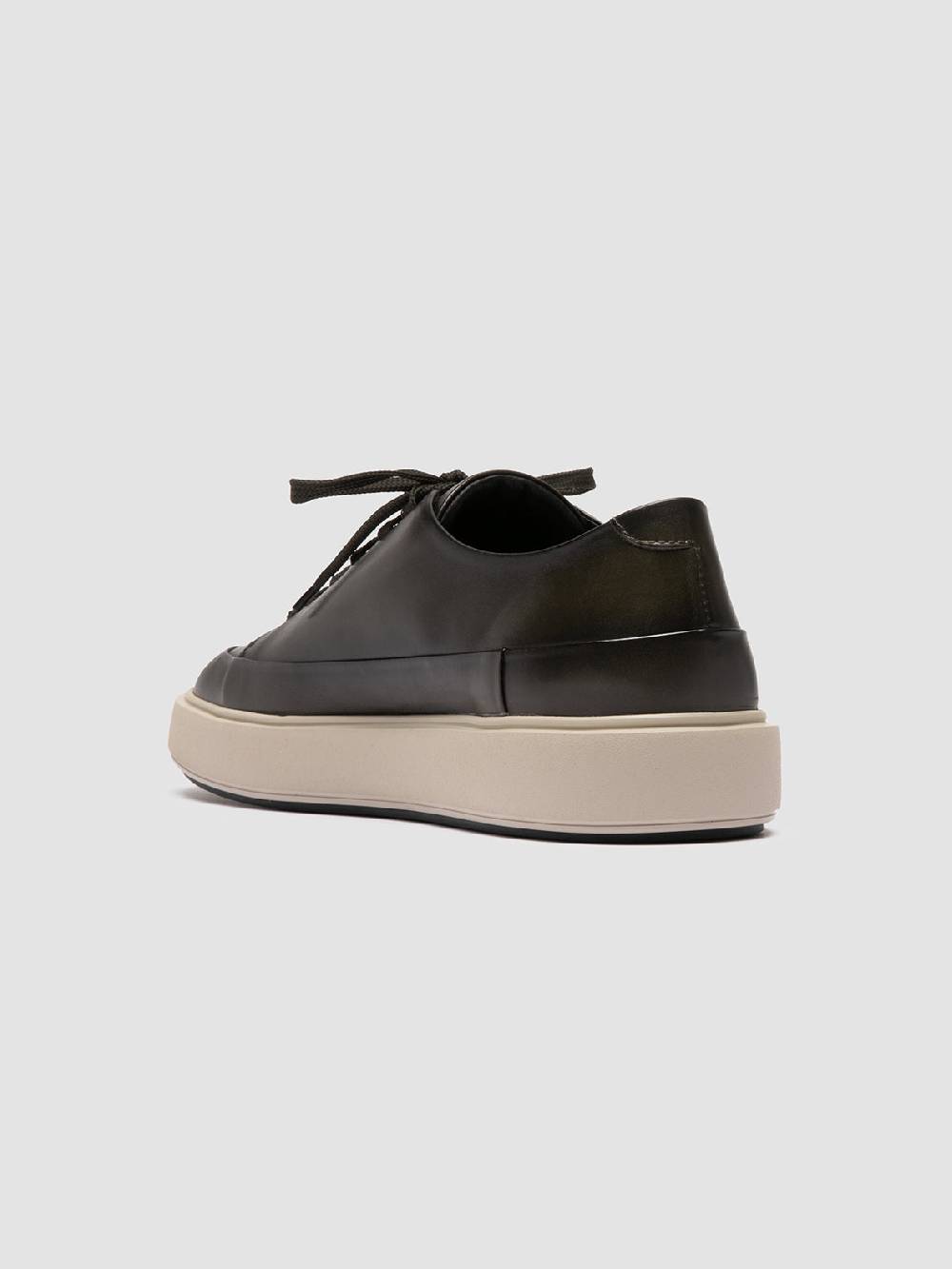 Officine Creative RELEASE 001 Sneaker Basse in Pelle Verde Prezzo Ridotto