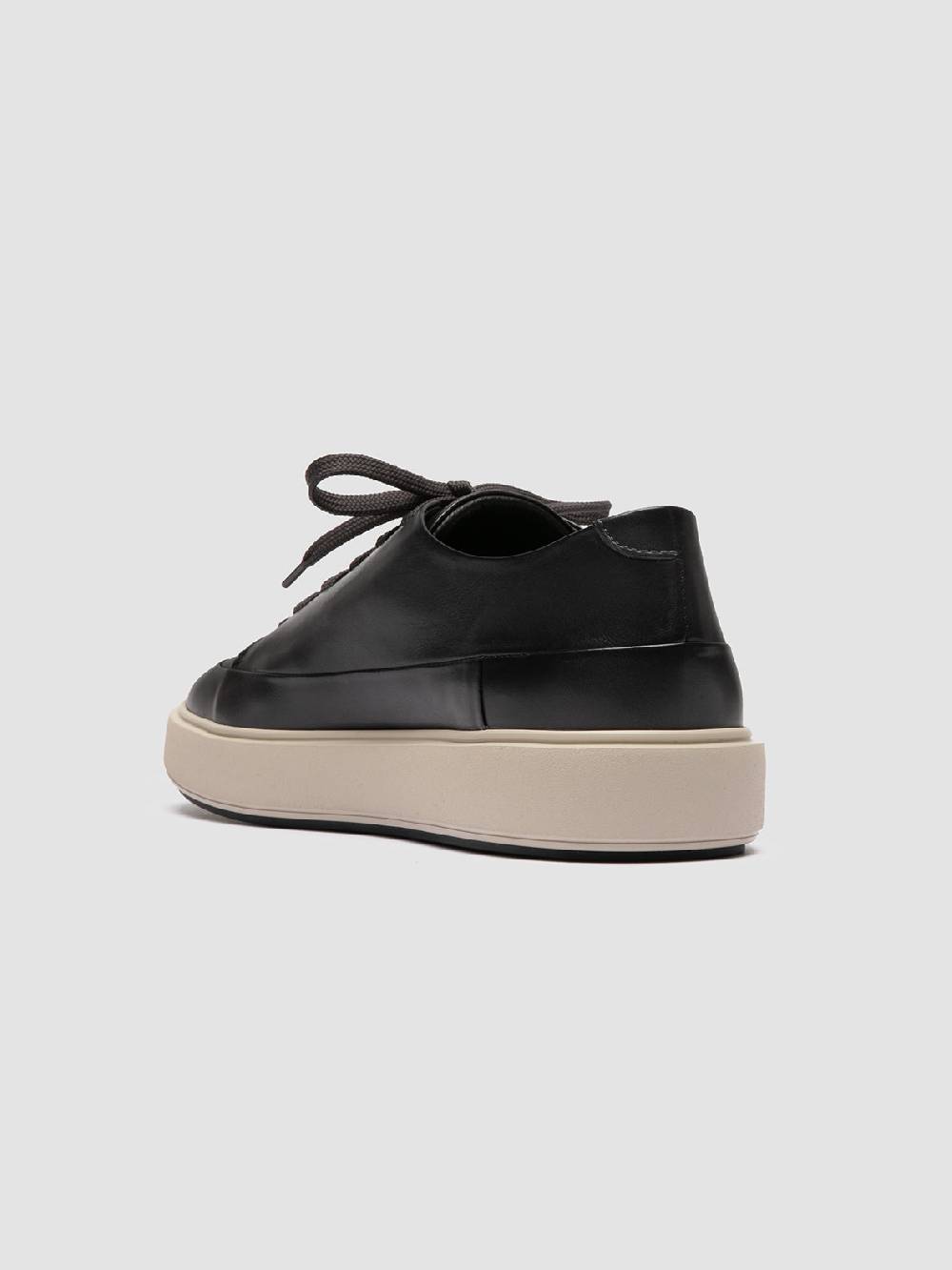 Officine Creative RELEASE 001 Sneaker Basse in Pelle Grigia Sottocosto