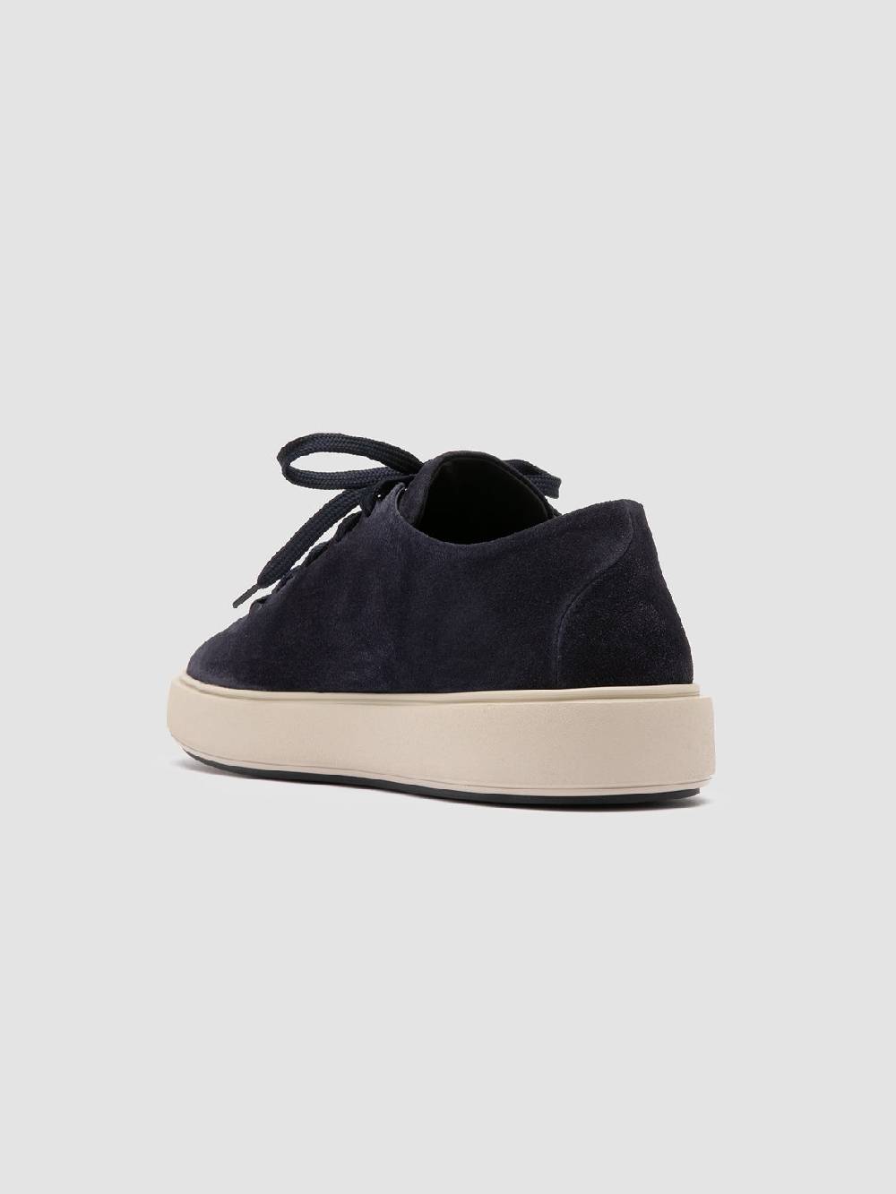 Officine Creative REMASTER 001 Sneaker Basse in Pelle Scamosciata Blu Convenienza