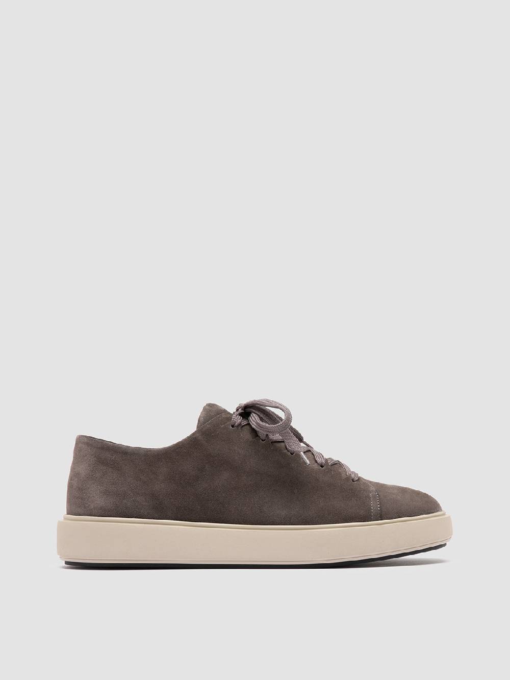 Officine Creative REMASTER 001 Sneaker Basse in Pelle Scamosciata Grigia Novità