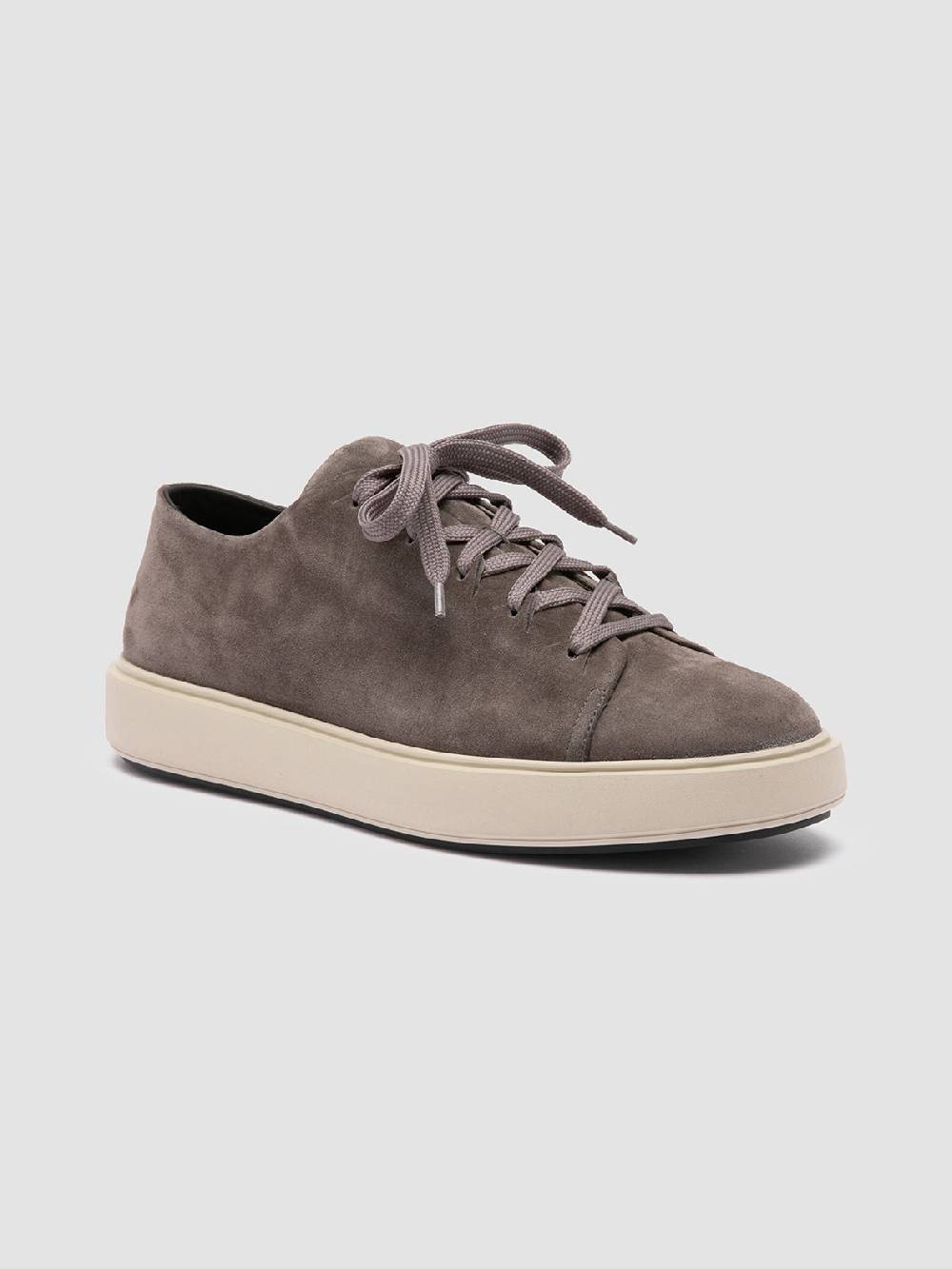 Officine Creative REMASTER 001 Sneaker Basse in Pelle Scamosciata Grigia Novità