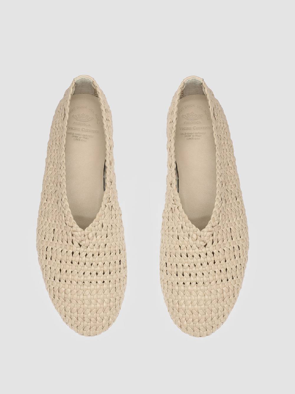 Officine Creative BESSIE 011 Mocassini in Pelle Nebbia Online